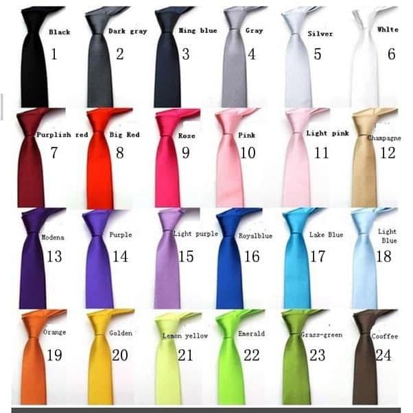 Gambar Dasi kupu kurus lebar 5cm untuk pria , wanita dan remaja model ikat - 6 dari party batam undefined Tokopedia