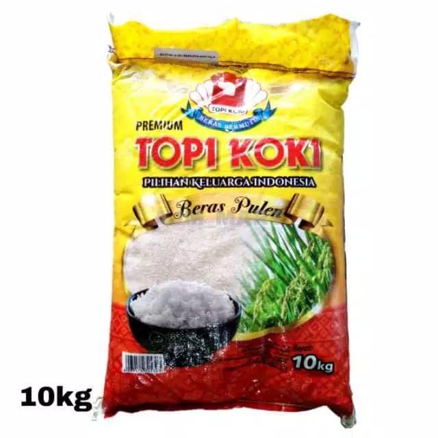 Jual Beras Topi Koki 10kg Kota Pekanbaru Ajm Mart Jual Beras Topi Koki 10kg Kota Pekanbaru Ajm Mart
