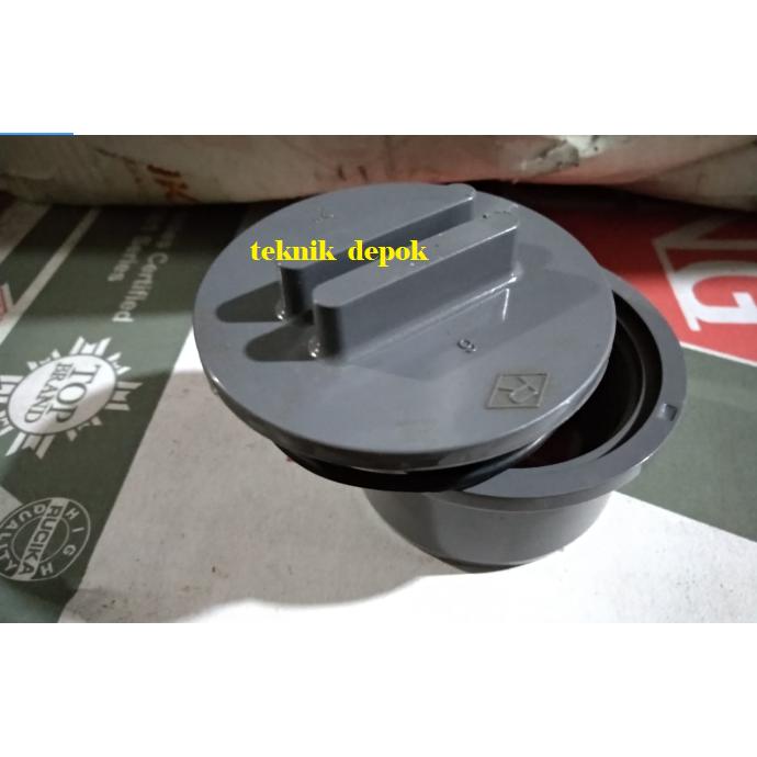 Gambar Dop Polos Sambungan Pipa 2 inch AW Rucika Penutup Pembuangan Depok dari Alat Teknik Agnes Citra undefined Tokopedia