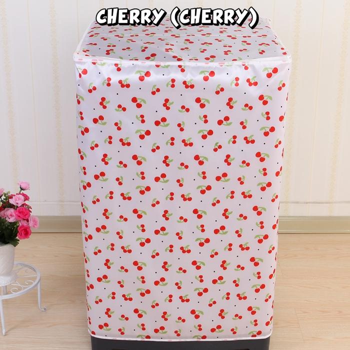 Gambar Sarung Penutup Cover Mesin Cuci - Front Loading Bukaan Depan Anti Air - CHERRY dari Maksimal.Murah undefined Tokopedia