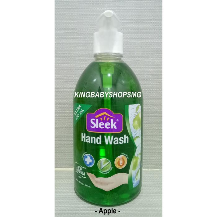 Gambar Sleek Hand Wash Botol 400ml + Extra 100ml - Apple dari KINGBABYSHOPSMG undefined Tokopedia