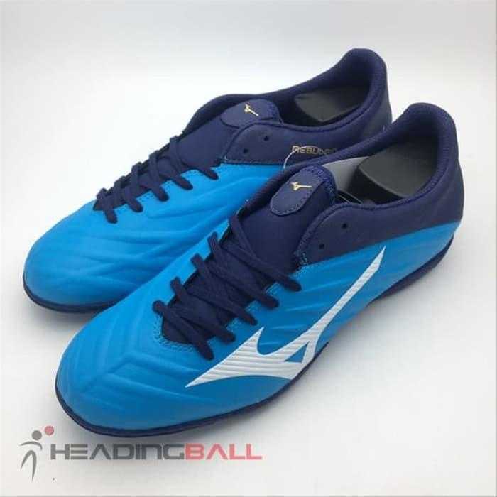 Sepatu Futsal Mizuno Ori Sepatu Futsal Mizuno Rebula V3 In Blue