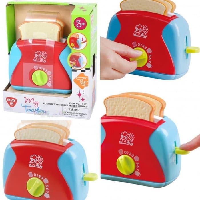 Gambar Mainan Anak Perempuan Cewek PLAYGO-PLAYSET MY TOASTER dari Cilegon13 Store undefined Tokopedia