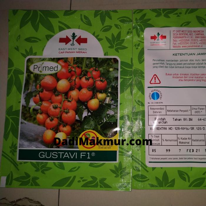 Gambar Benih Tomat Gustavi F1 1750 butir dari Dadi Makmur undefined Tokopedia