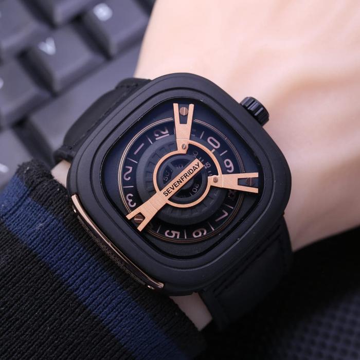 Gambar Jam Tangan Pria Seven Friday Premium - Hitam dari Groserba Murah undefined Tokopedia