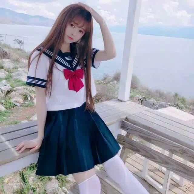 Jual Seifuku japan korean uniform cosplay photoshot (Ky004 ...