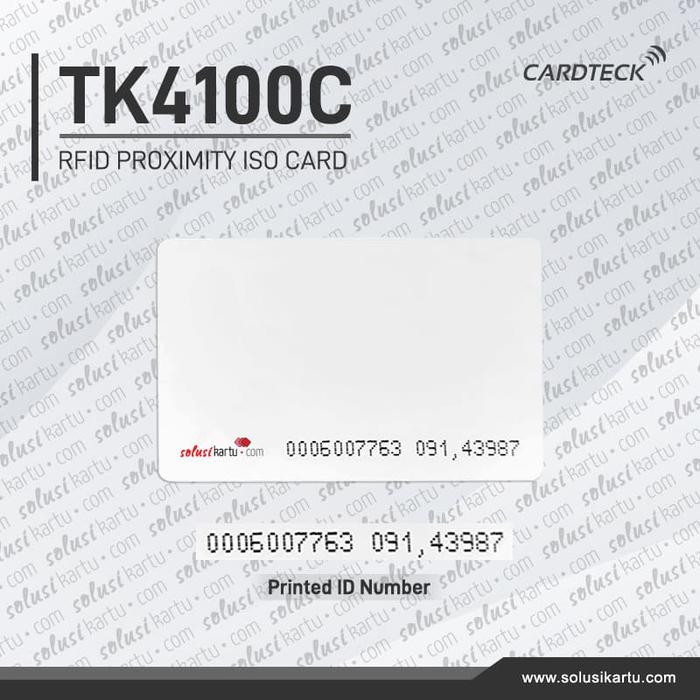Gambar RFID Card, EM 125Khz, Cardteck Brand dari FOCUS SECURITY STORE undefined Tokopedia
