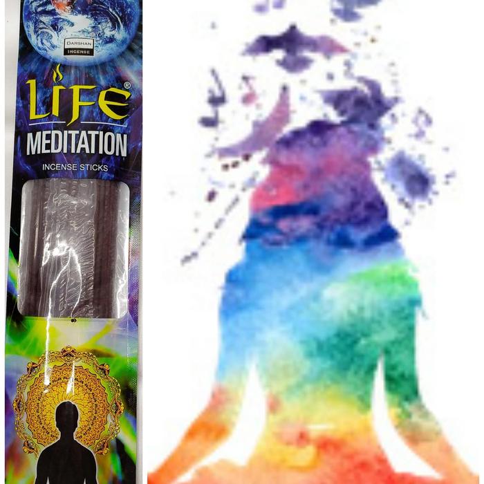 Gambar Meditasi Dupa Hio Darshan Meditation India Aromaterapi Meditasi isi 50 dari Kiwarm undefined Tokopedia