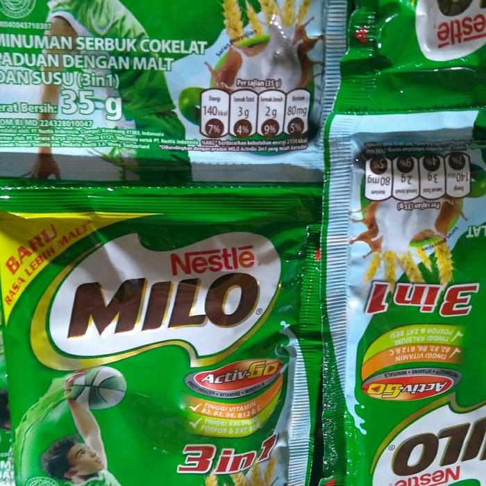 Gambar Susu Sachet Milo 3 in 1 - 10 Pcs dari imyonlinemart undefined Tokopedia