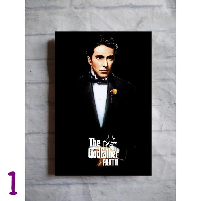 Gambar Poster film THE GODFATHER PART II 2 Al Pacino hiasan dinding kayu - GAMBAR 1 dari REPLICA Toys & Diecast undefined Tokopedia