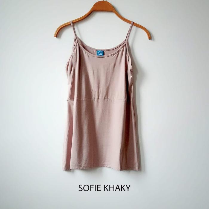 Gambar Baju Dalam Tanktop Menyusui Inner Sofie - Khaky SM dari clodicare undefined Tokopedia