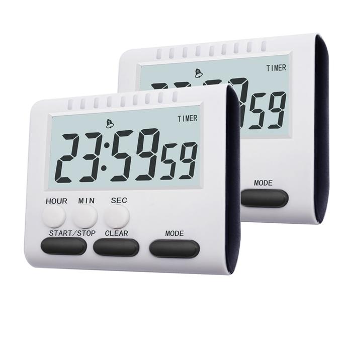 Gambar Timer Masak Dapur Magnetic Stand Kitchen Countdown Clock - JS-183 - Hitam dari BudgetGadget undefined Tokopedia