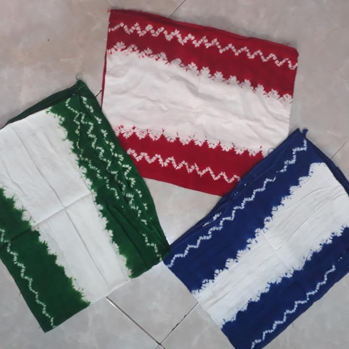 Gambar kain angkin kemben jumputan rebung kecil 2 warna dari Sachiku Unique undefined Tokopedia
