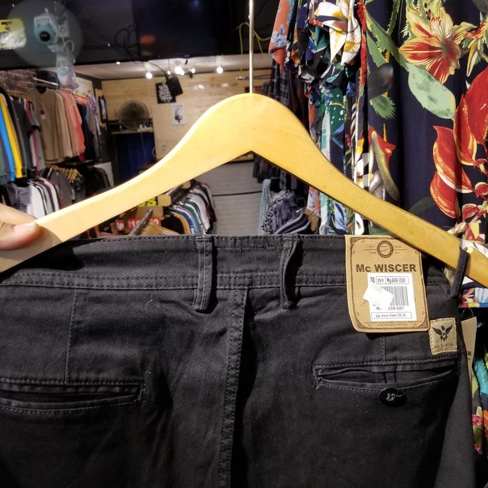 Gambar celana chinos pria panjang premium - Hitam, 34 dari 3point100_Balikpapan undefined Tokopedia