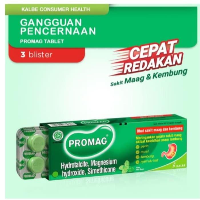 Gambar Promag Tablet Obat Sakit Maag Box Isi 3 Blister dari Murah Meriah Snack undefined Tokopedia