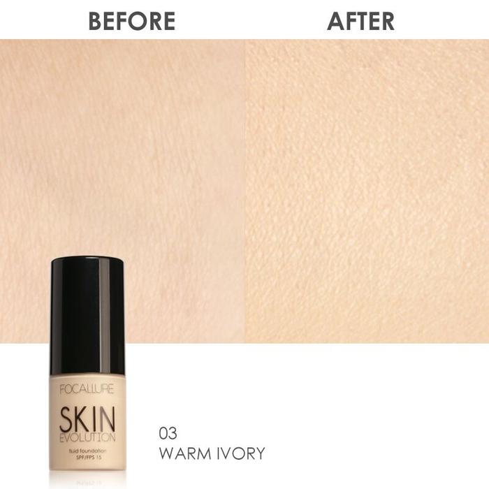Gambar Official Distributor Focallure Fluid Foundation FA30 Base Make Up - warm Ivory dari Cosmetici undefined Tokopedia