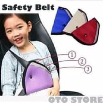 Gambar Safety Seat Belt untuk Anak di dalam Mobil Pengaman Triangle Segitiga dari VG AUTO undefined Tokopedia