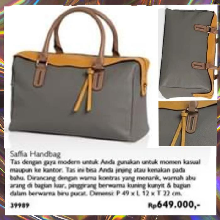 Jual Tas Handbag Saffia - Kota 