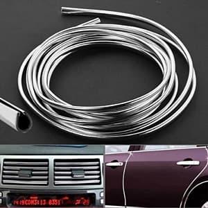 Gambar List Krom dekorasi interior exterior mobil moulding trim Chrome 4Meter dari Lbagstoremall undefined Tokopedia