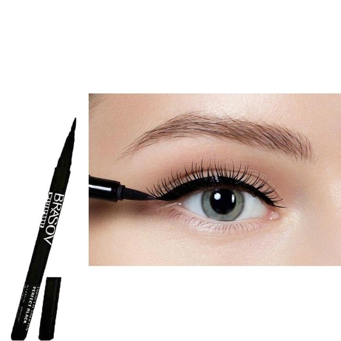 Gambar BRASOV Kosmetik / Makeup Pulpen Eyeliner Netto 2 ML Perfect Black Wate - Hitam dari Reigen official undefined Tokopedia