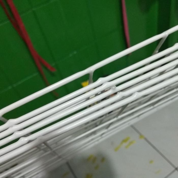 Gambar ram kawat gantungan aksesoris/peralatan rumah tangga/ 115×75 display - Putih dari NurCollections23 undefined Tokopedia