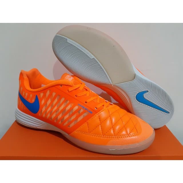 Jual SEPATU FUTSAL NIKE LUNAR GATO II ATOMIC ORANGE GAMMA BLUE Jakarta Barat Anfieldgank Os Tokopedia