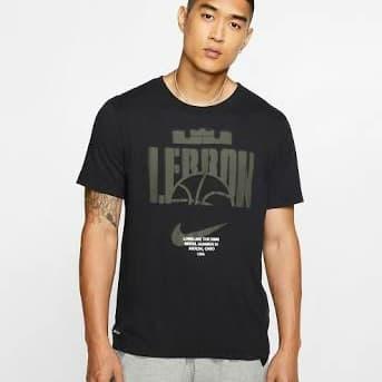Jual Nike Dri-FIT LeBron T-Shirt Black 