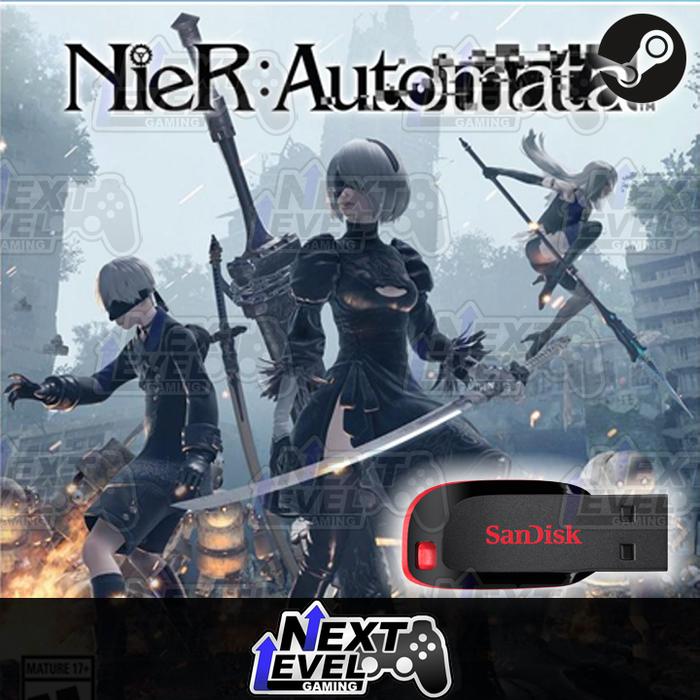 Nier Automata Steam Backup DVD PC Flashdisk