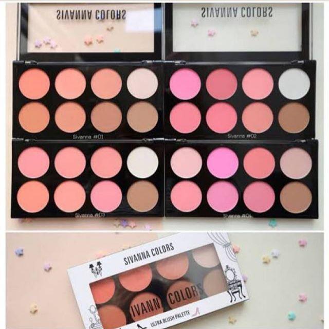 Gambar Sivanna Colors Ultra Blush Palette dari dindamart undefined Tokopedia