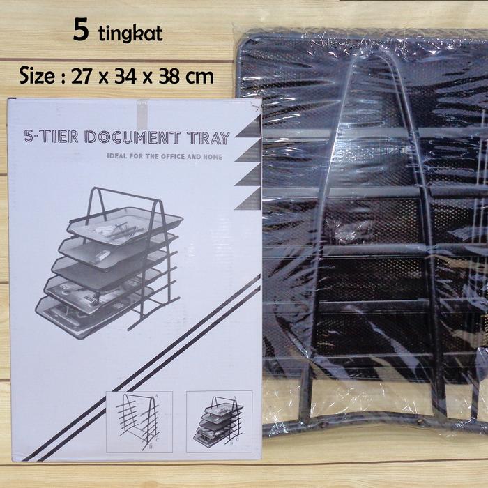 Jual Document Tray / Rak Tempat Dokumen 5 Tingkat (555) di Seller ...