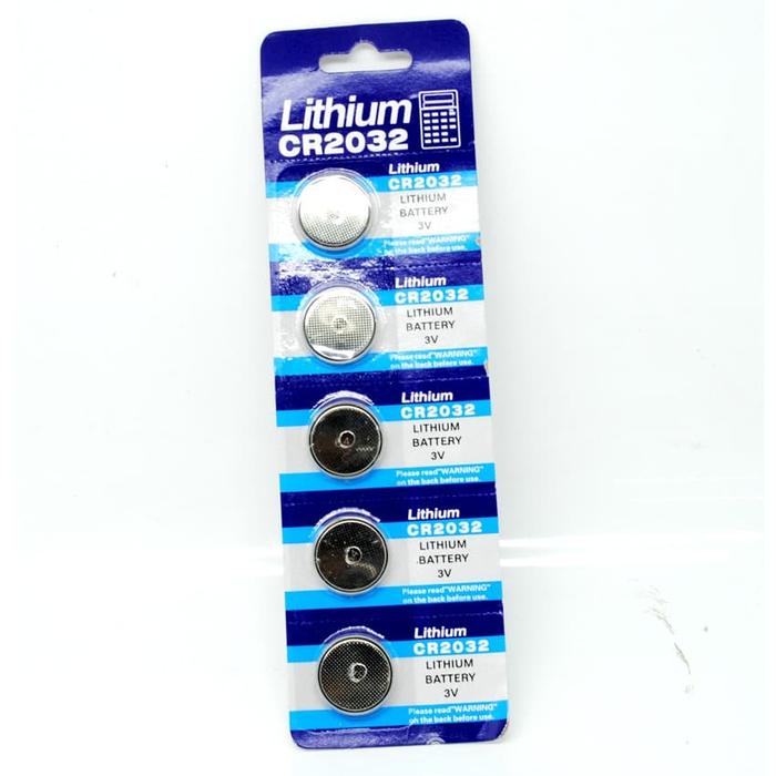 Gambar Baterai Kancing CR2032 3V Baterai Elektronik dari Bosgentongs undefined Tokopedia