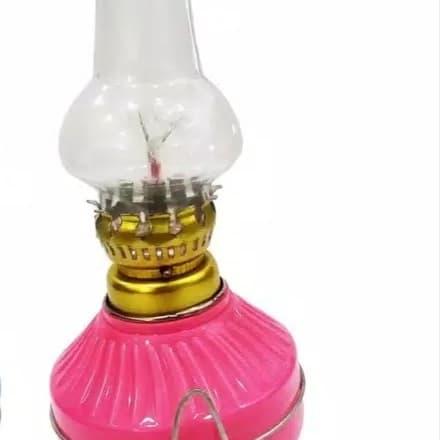 Gambar Lampu Teplok LED 2 lampu Emergency Gratis Baterai - Merah Muda dari Numani Store undefined Tokopedia