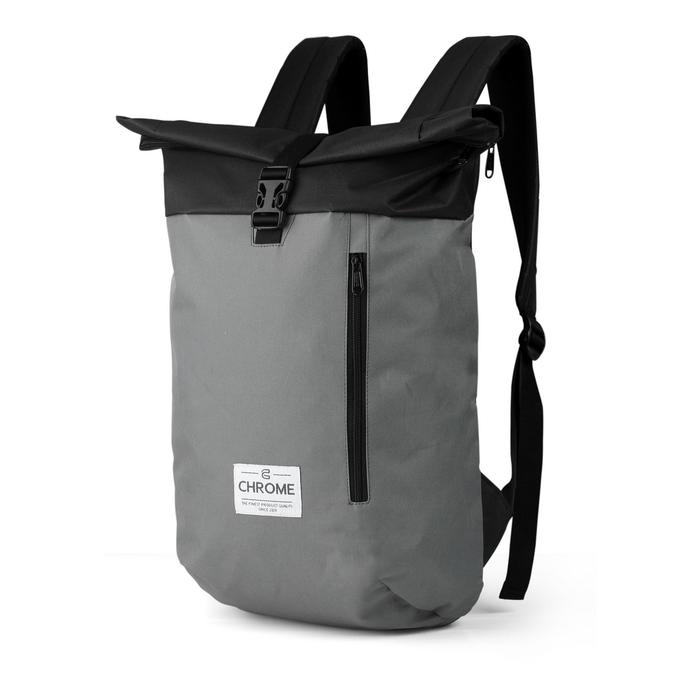 Gambar Chrome Rolltop 02 - Abu-abu dari chromebag undefined Tokopedia