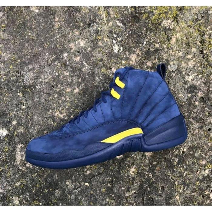 Nike air jordan hot sale 12 retro michigan