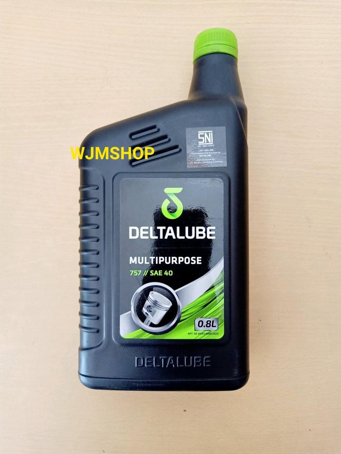 Gambar OLI DELTALUBE MULTIPURPOSE SAE 40 0.8L 4TAK dari jejfstore undefined Tokopedia