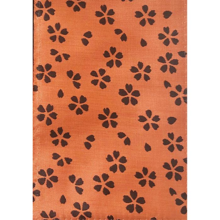 Gambar Kain Gorden Impor MAGRO Minimalis Bunga Shabby #Gordyn#Curtain#Hordeng - Brown Orange dari Decorumjkt undefined Tokopedia