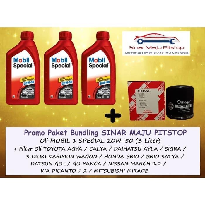 Jual Paket Oli Mobil Special 20w 50 3 Liter Filter Nissan March 1 2 Jakarta Barat Sinar Maju Pitstop 
