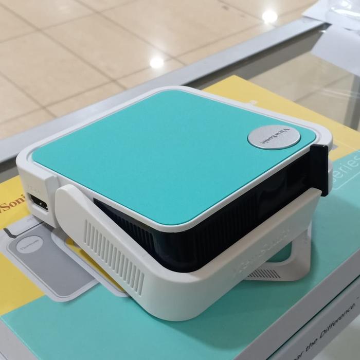 Gambar mini projector viewsonic M1 mini plus - Biru Muda dari Multimedia Presentasi_NEW undefined Tokopedia