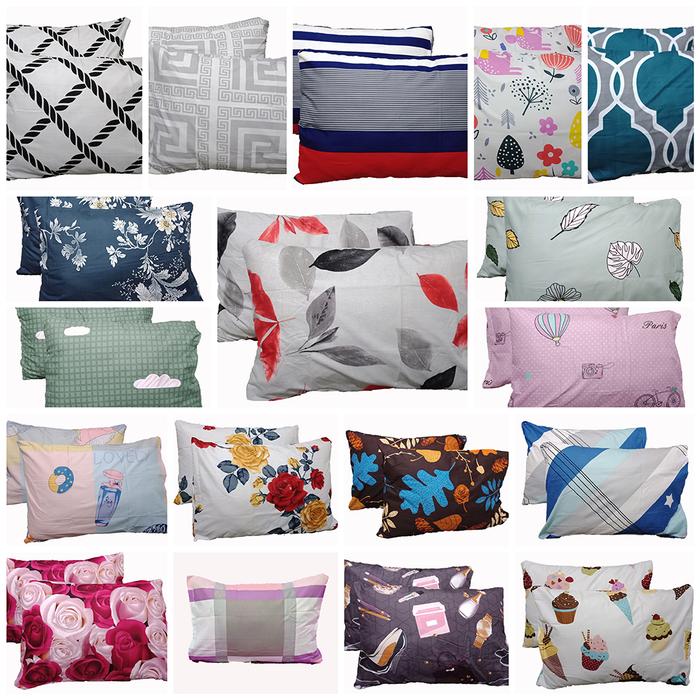 Gambar Sarung Bantal Kintakun Dluxe isi 2 pcs - Random Warna dari Senang Bahagia undefined Tokopedia