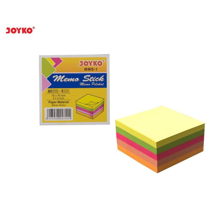 Gambar Joyko Memo Sticky MMS-1 / Notes Tempel Kertas Murah dari SUKCESO Official undefined Tokopedia