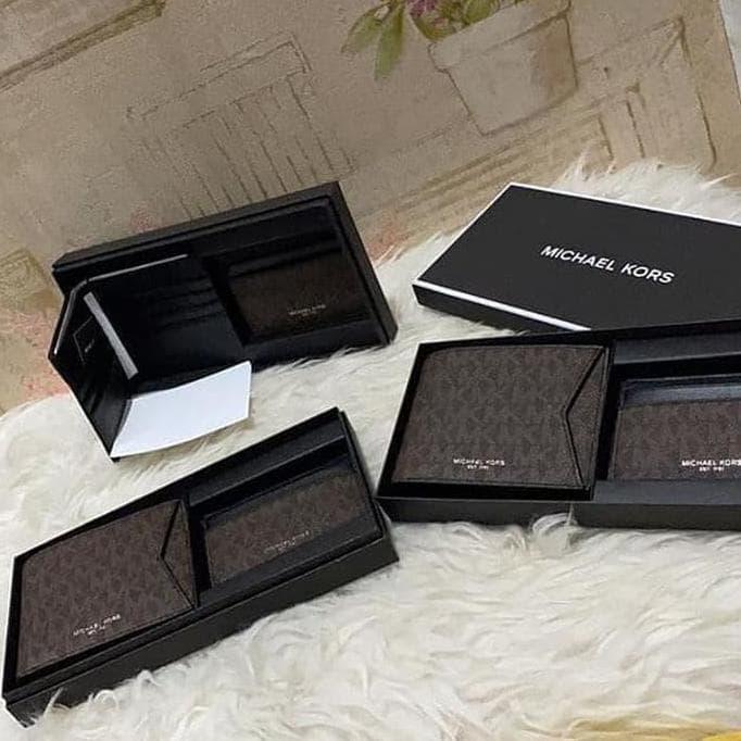 Mk Billfold Cc Set Wallet Brown I 