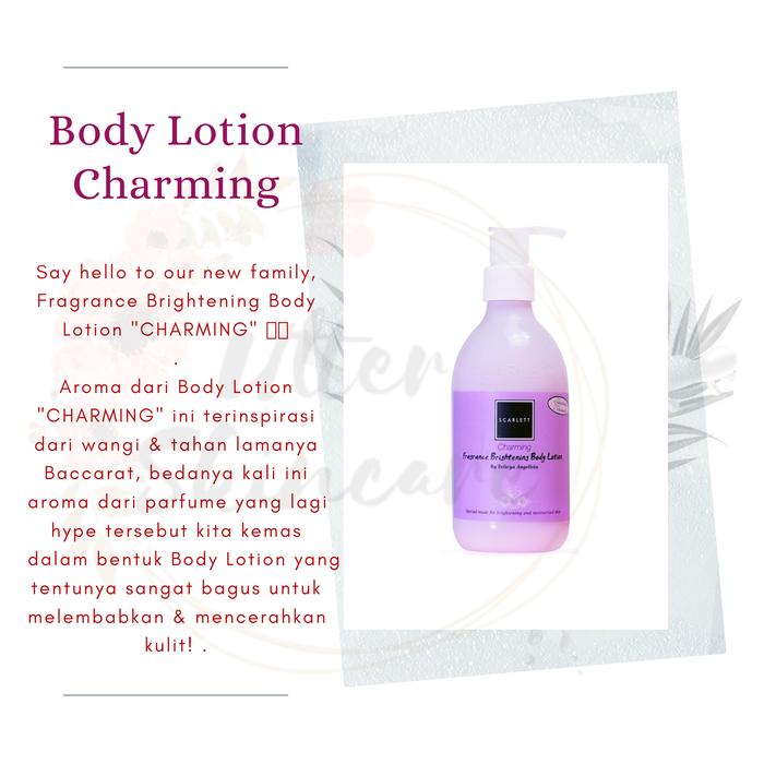 aroma body lotion charming