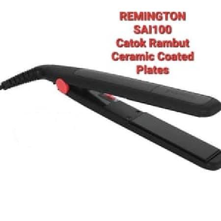 Gambar Remington Hair Straightener SAI100 Alat Catok Rambut Garansi Resmi dari OborBaru undefined Tokopedia