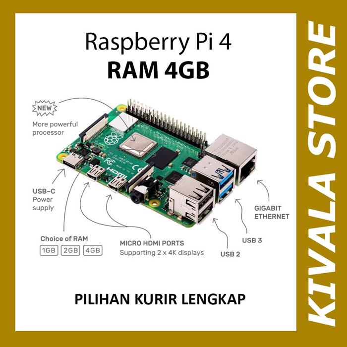 Jual Raspberry Pi 4 Model B 4GB - Kota 