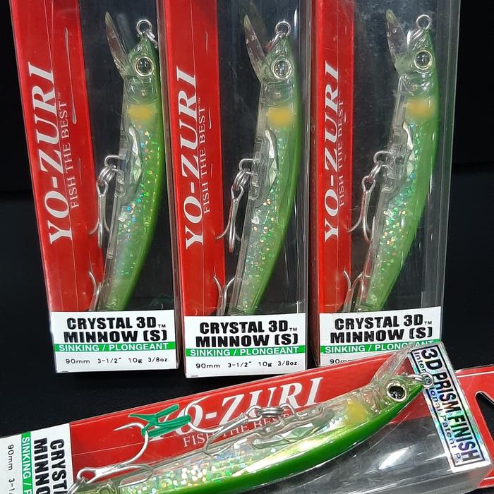 Gambar Yozuri Crystal Minnow 90 3D Japan dari NORTH BLUE FISHING undefined Tokopedia