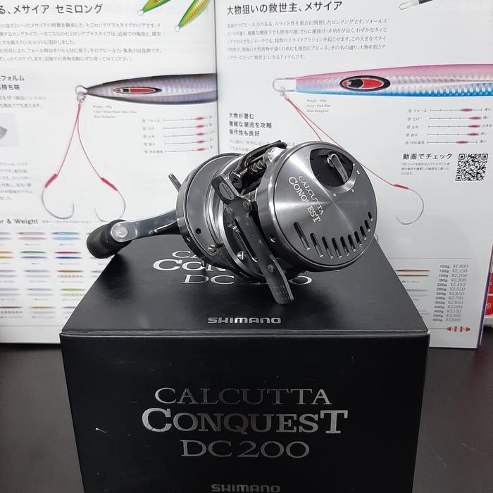 Jual Reel Shimano Calcutta Conquest DC 200 Japan - Kab