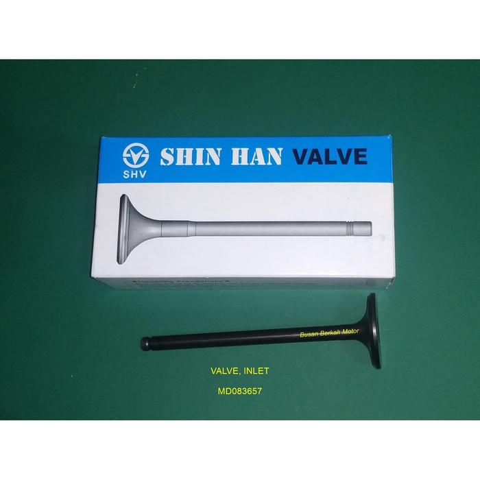 Gambar MD083657 KLEP MINYAK / VALVE-INLET - L300-D (HD=40, OL=136, SD=8) dari Busan Berkah Motor undefined Tokopedia