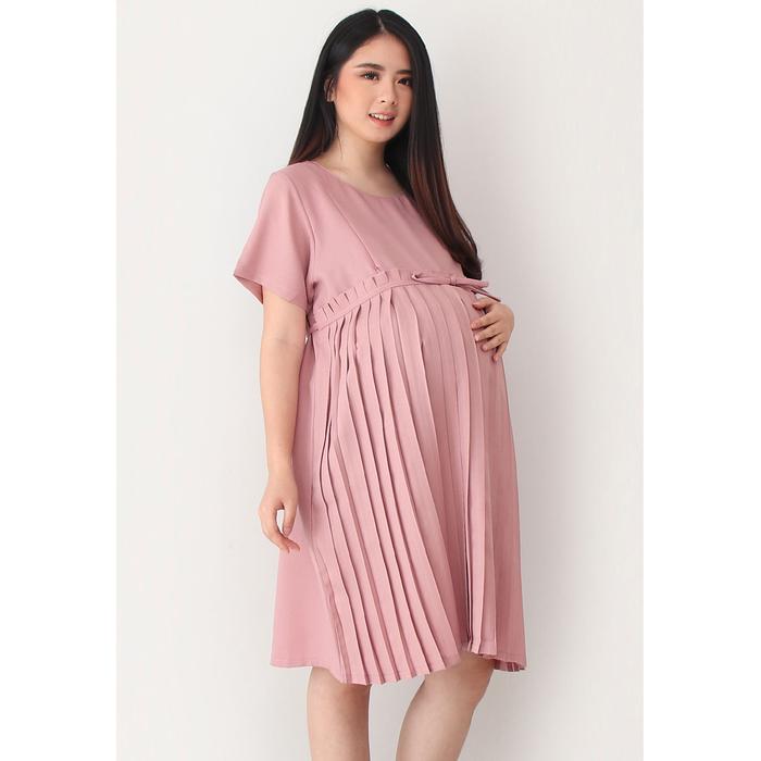 Gambar Eve Maternity Baju Hamil Menyusui FDM154 - Merah Muda dari Eve Maternity Store undefined Tokopedia