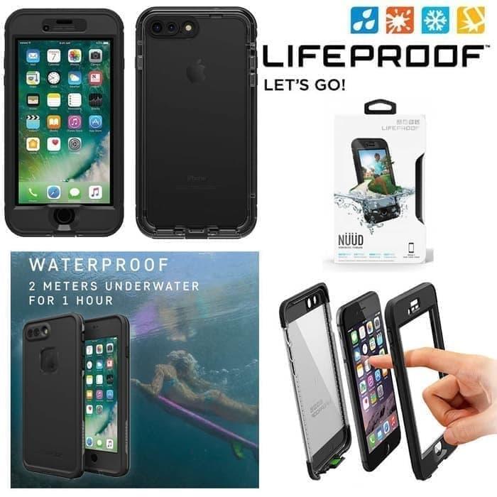 Gambar CASE LIFEPROOF NUUD SERIES FOR IPHONE 7 PLUS WATERPROOF 2 METER HARD dari Best Accesories Hp undefined Tokopedia