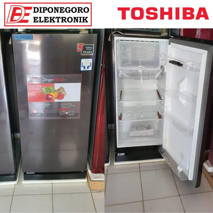 Jual Kulkas Toshiba Gr Rd196cc Garansi 1 Tahun Kab Blora Diponegoro Elektronik Tokopedia